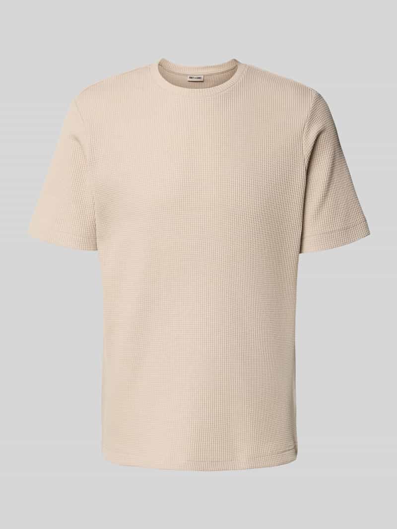 Only & Sons Regular fit T-shirt van katoenmix