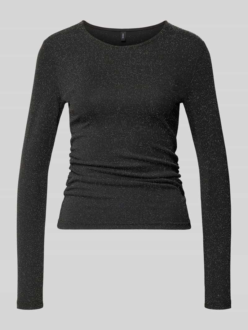 Vero Moda Shirt met lange mouwen met glanzende look