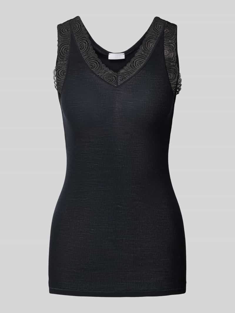 Hanro Tanktop met kant