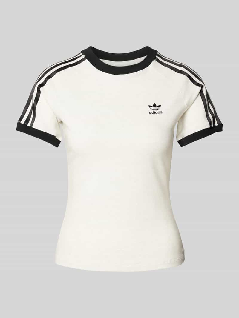 adidas Originals T-shirt met labeltypische strepen