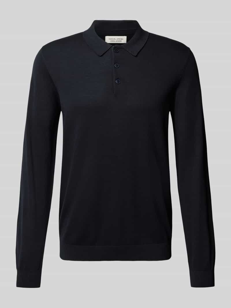 casual friday Gebreide pullover van puur katoen model 'VALID'