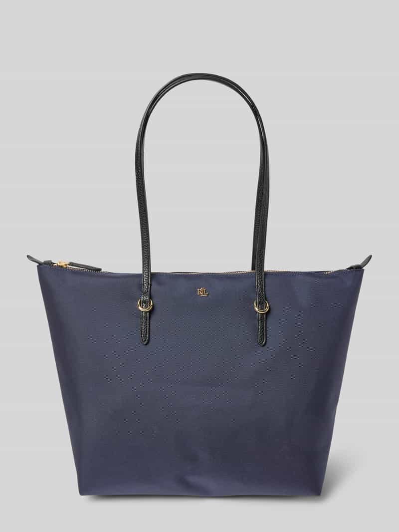 Lauren Ralph Lauren Tote bag met labelapplicatie model 'KEATON'