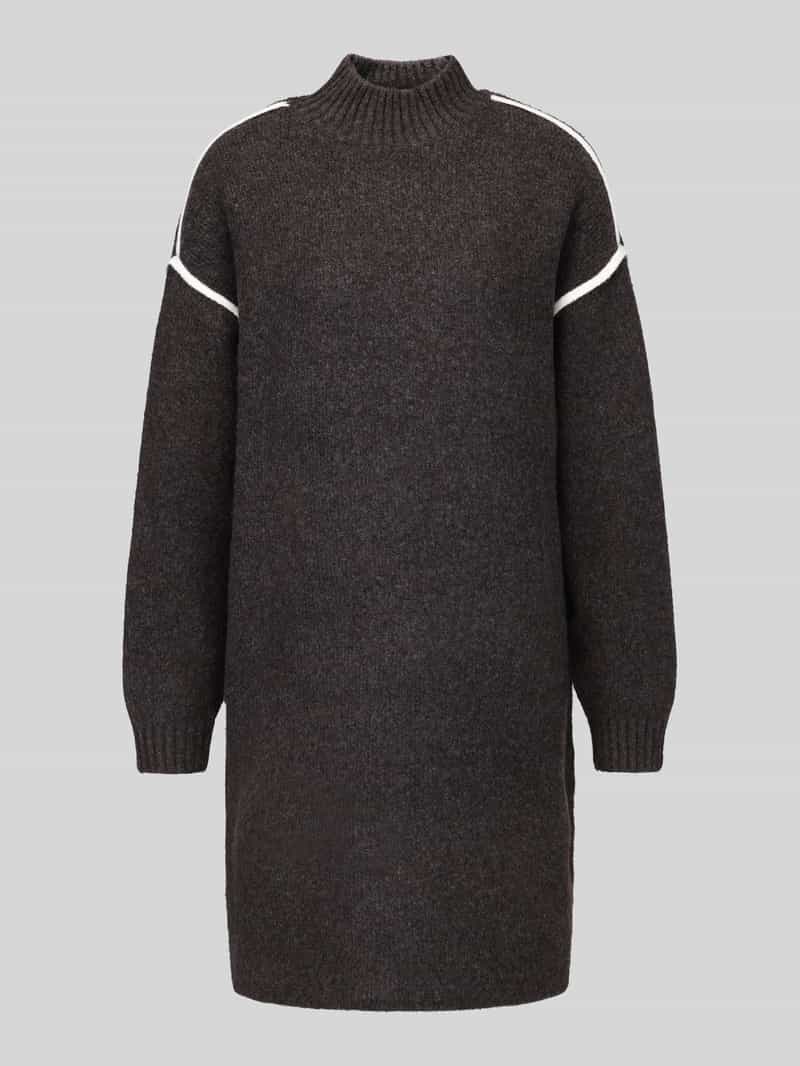 Vero Moda Regular fit tricotjurk met contrasterende strepen