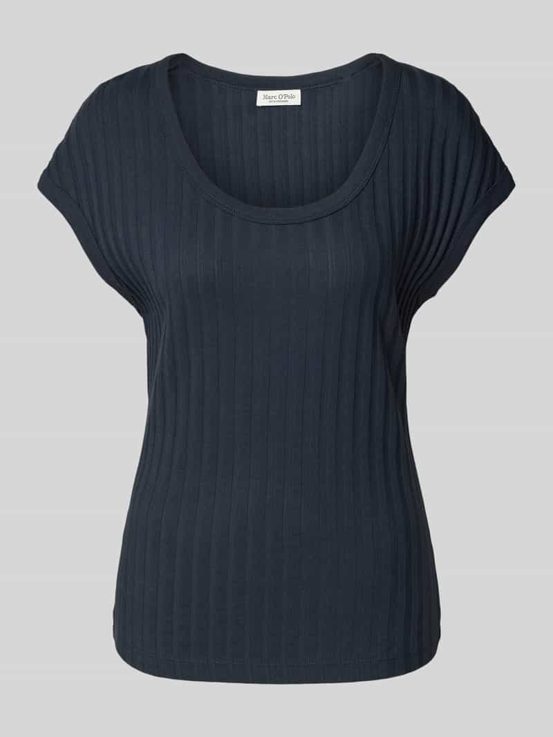 Marc O'Polo Regular fit T-shirt van katoenmix