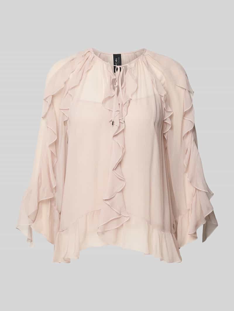 Marc Cain Blouse van viscose met volants