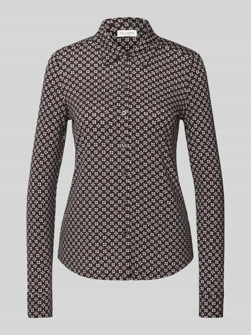 Marc O'Polo Regular fit overhemdblouse van viscosemix
