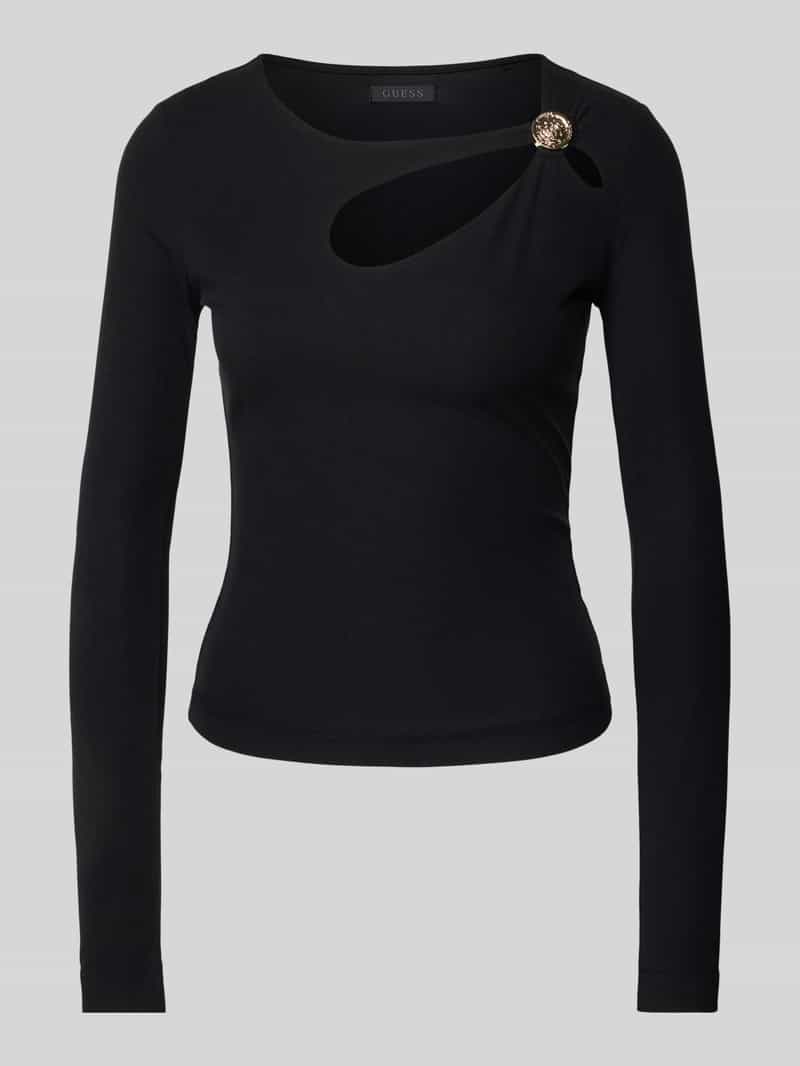 Guess Shirt met lange mouwen en cut-out model 'ZAMA'