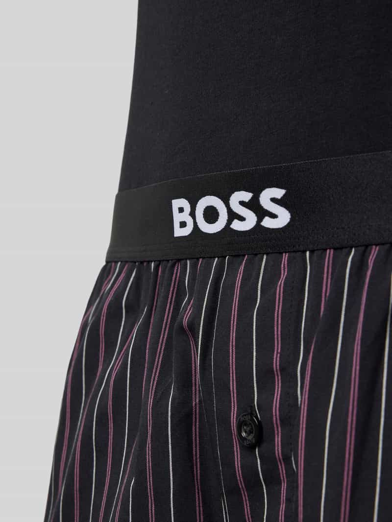 Boss Pyjama met labelprint model 'Easy'