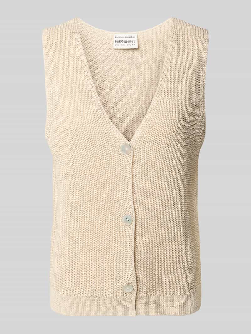 P&C* curated by Anna Schürrle Gebreid gilet met V-hals