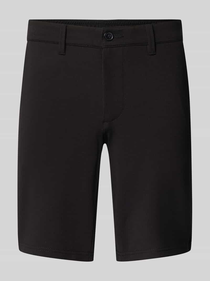 regular fit short met steekzakken