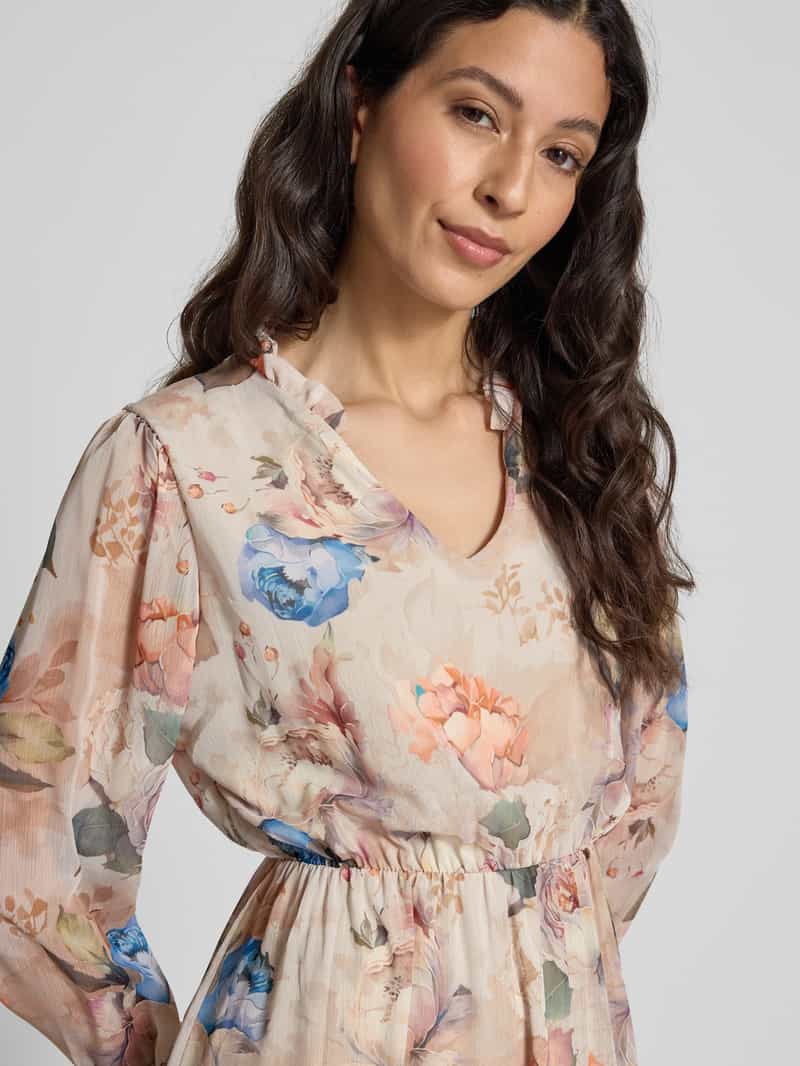 ZABAIONE Midi-jurk in laagjeslook