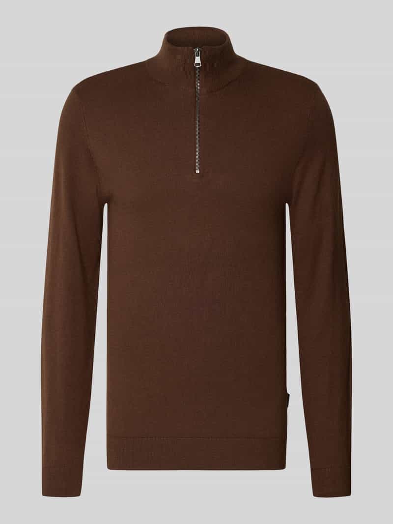 Blend Schipperstrui van katoenmix in gebreide look