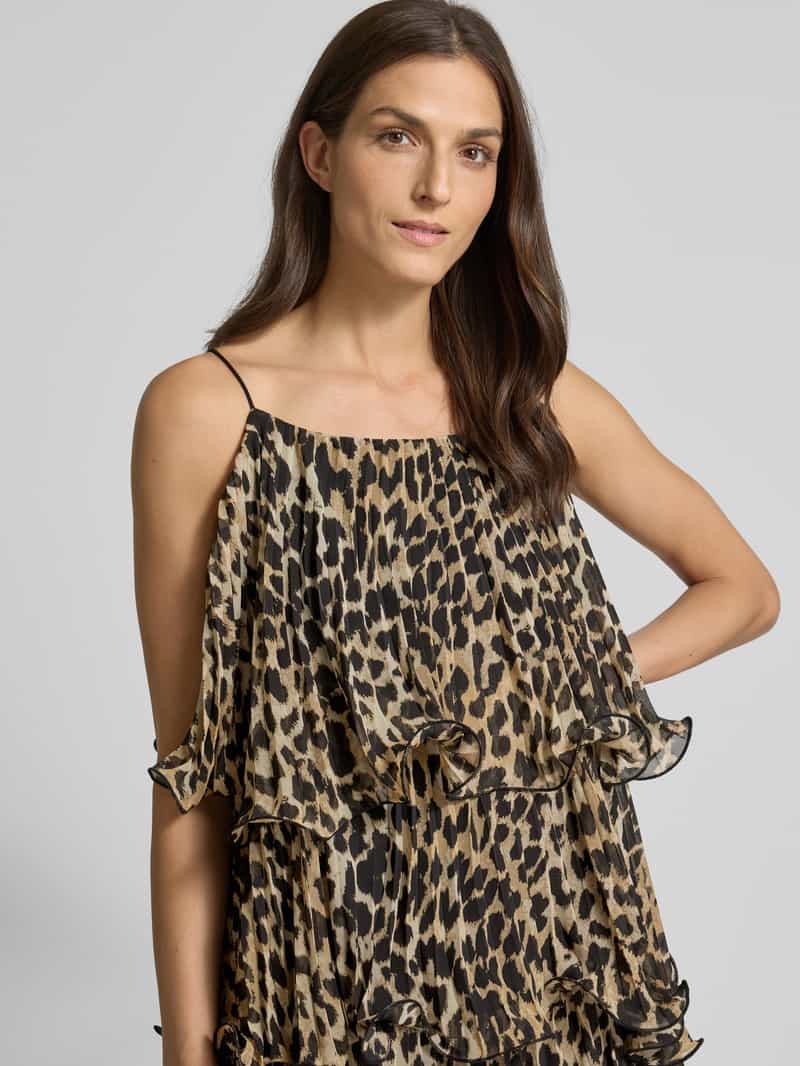 Copenhagen Muse Mini-jurk in laagjeslook model 'KIRA'