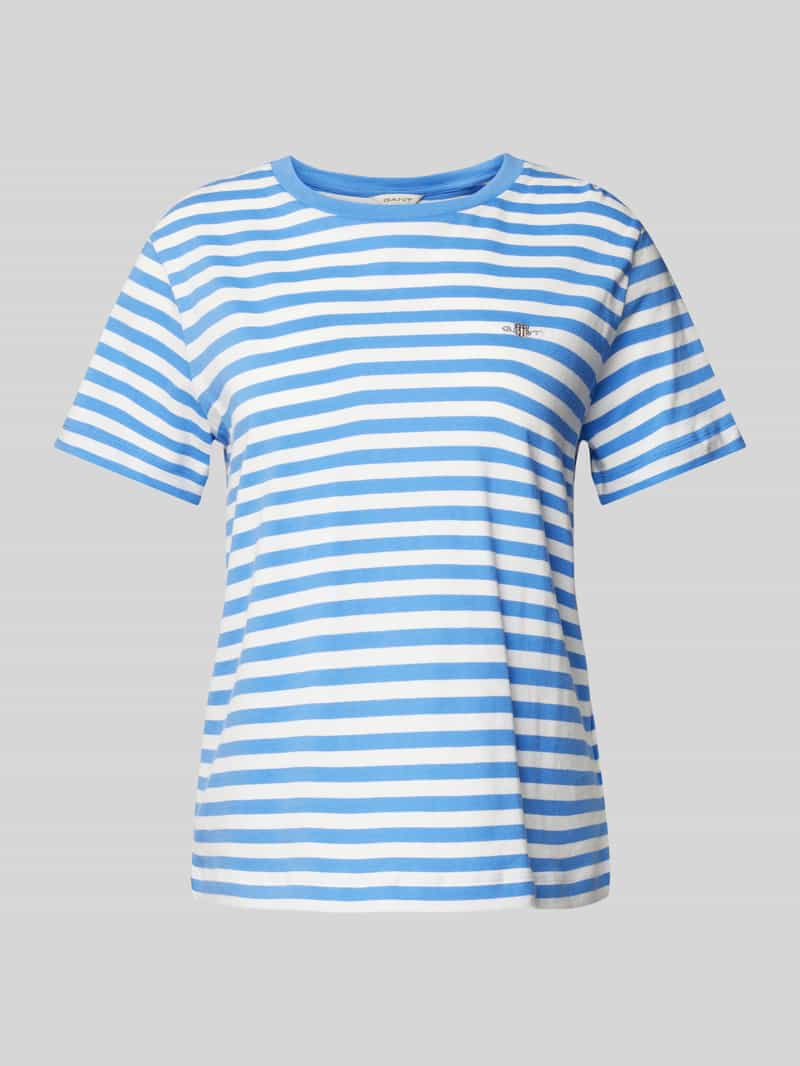 Gant T-shirt met labelstitching
