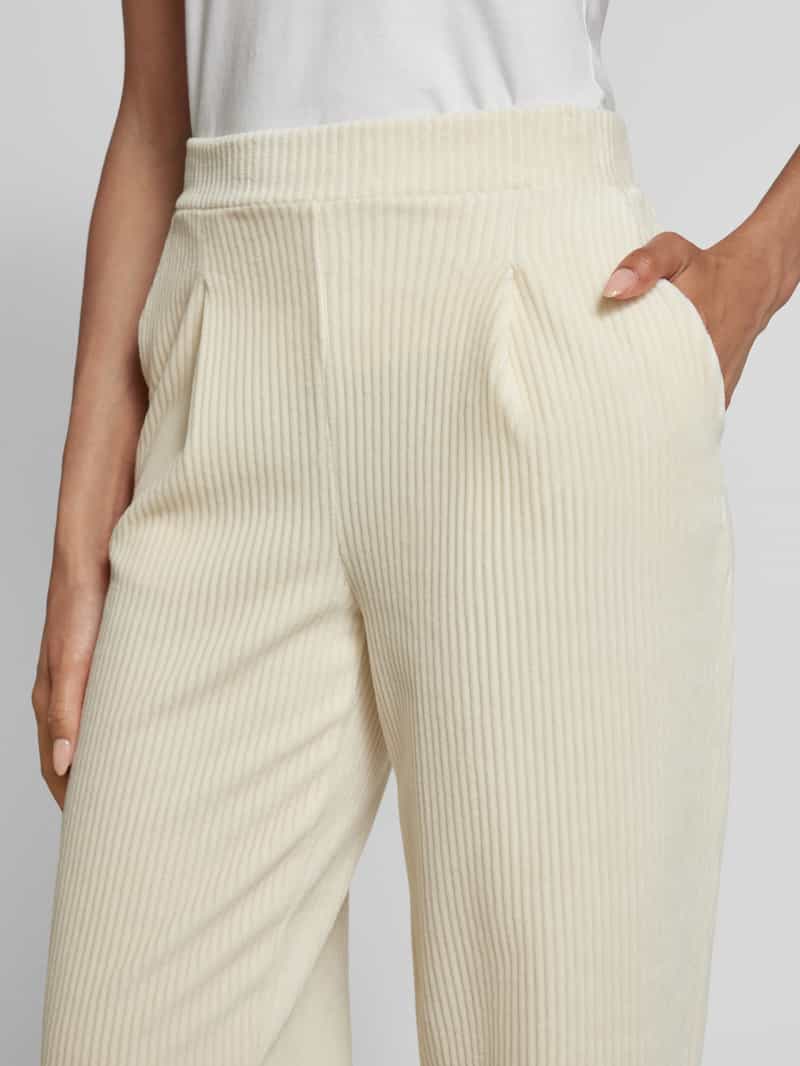 Ichi Stoffen broek met elastische band