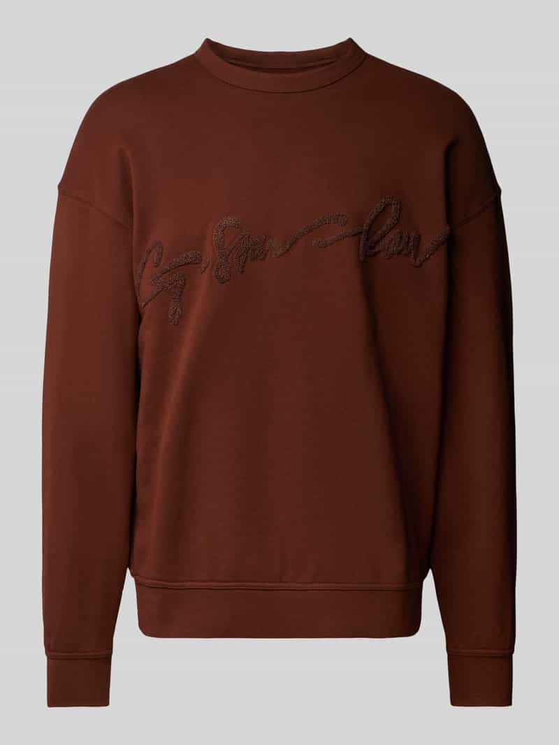 G-Star Raw Sweatshirt met labelstitching