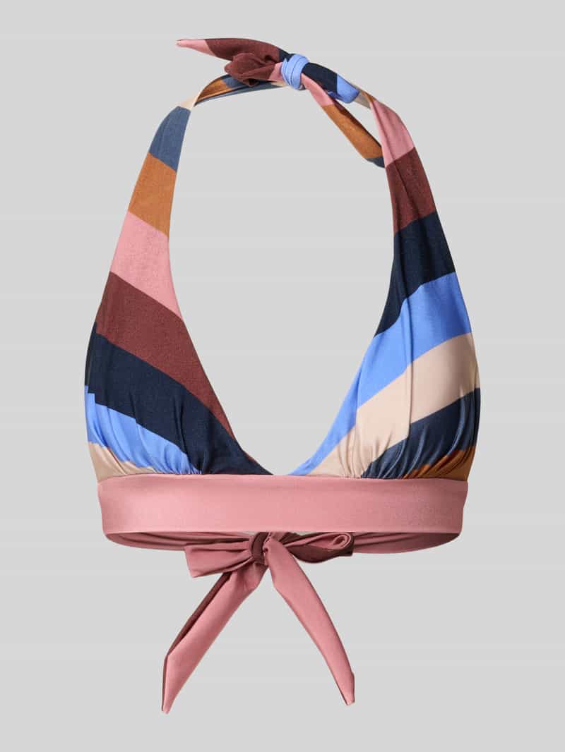 Bikinitop met bindceintuur