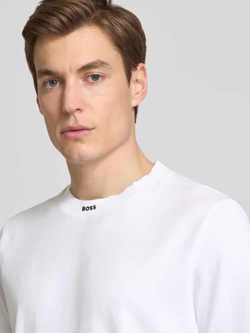 BOSS Green T-shirt met labelprint
