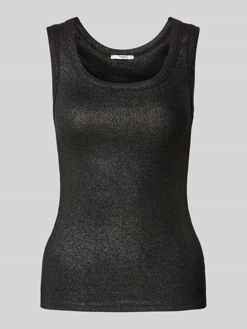 Pepe Jeans Tanktop in riblook model 'LACEY'
