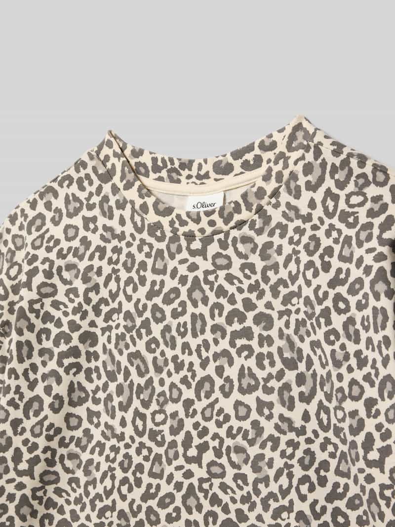 s.Oliver RED LABEL Boxy fit T-shirt van puur katoen