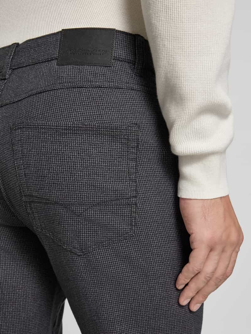 Christian Berg Men Straight fit broek met steekzakken