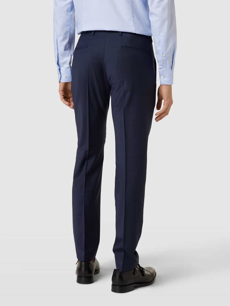 Slim fit pantalon met ruitmotief Roy Robson