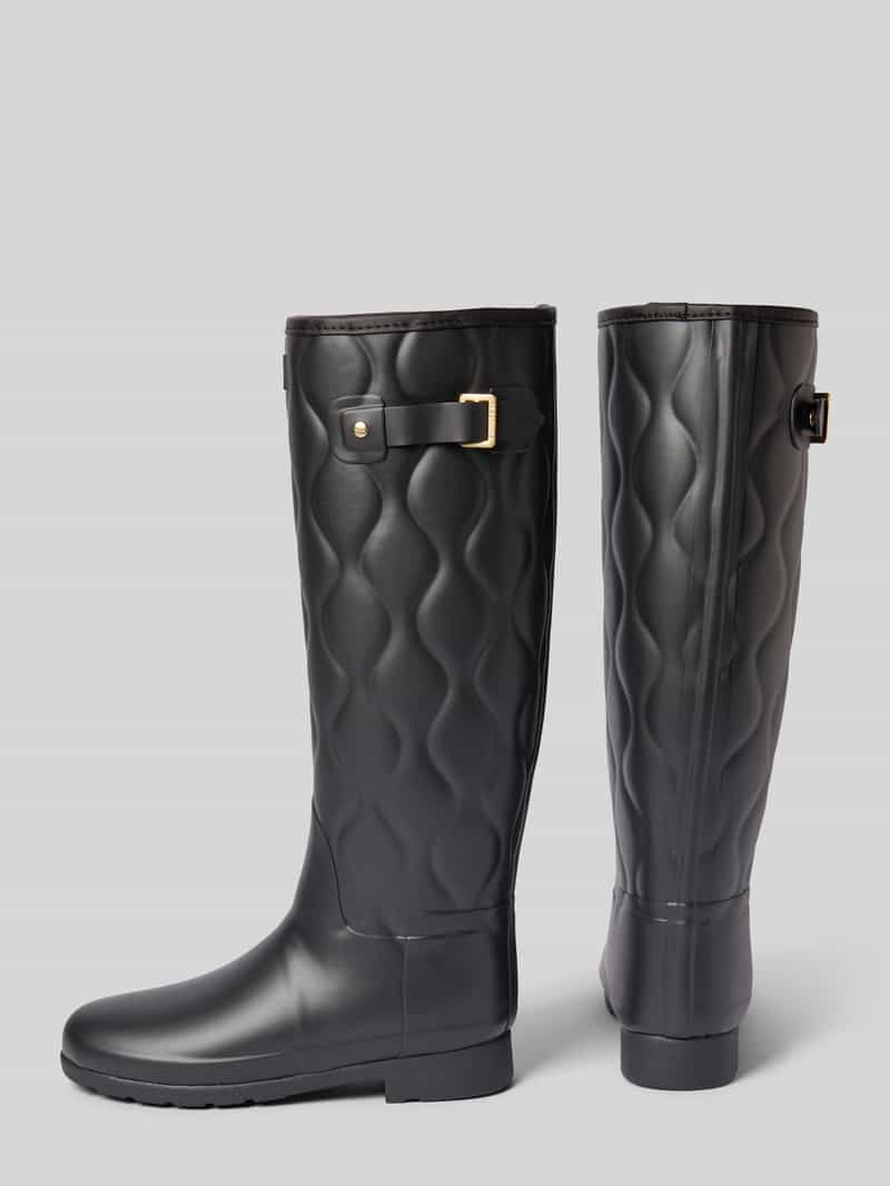 Hunter Laarzen met labeldetail