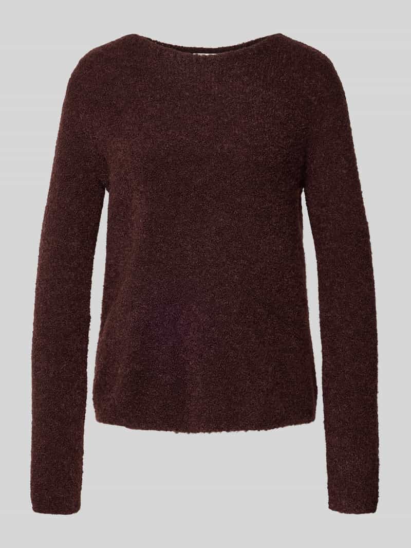 Marc O'Polo Regular fit gebreide pullover van scheerwolmix met alpaca