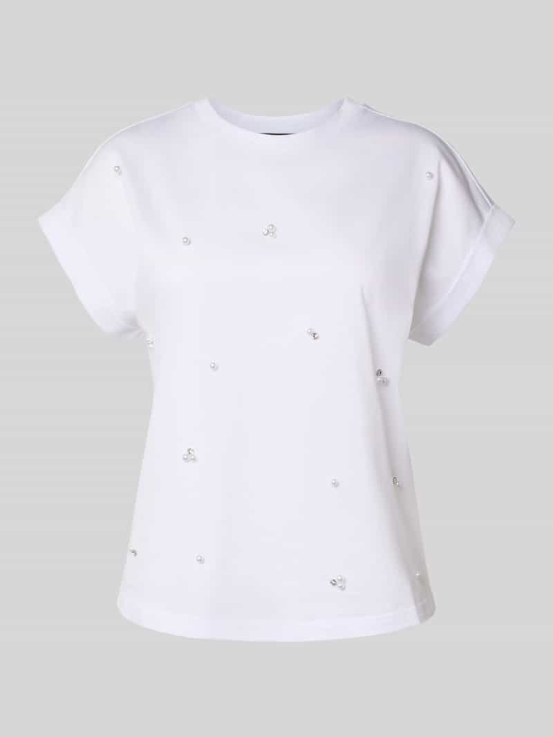 Zero T-shirt met siersteentjes