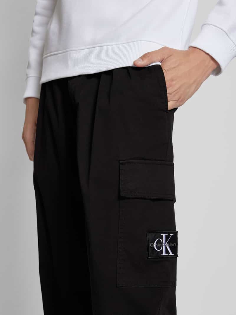 Calvin Klein Jeans Cargobroek met steekzakken