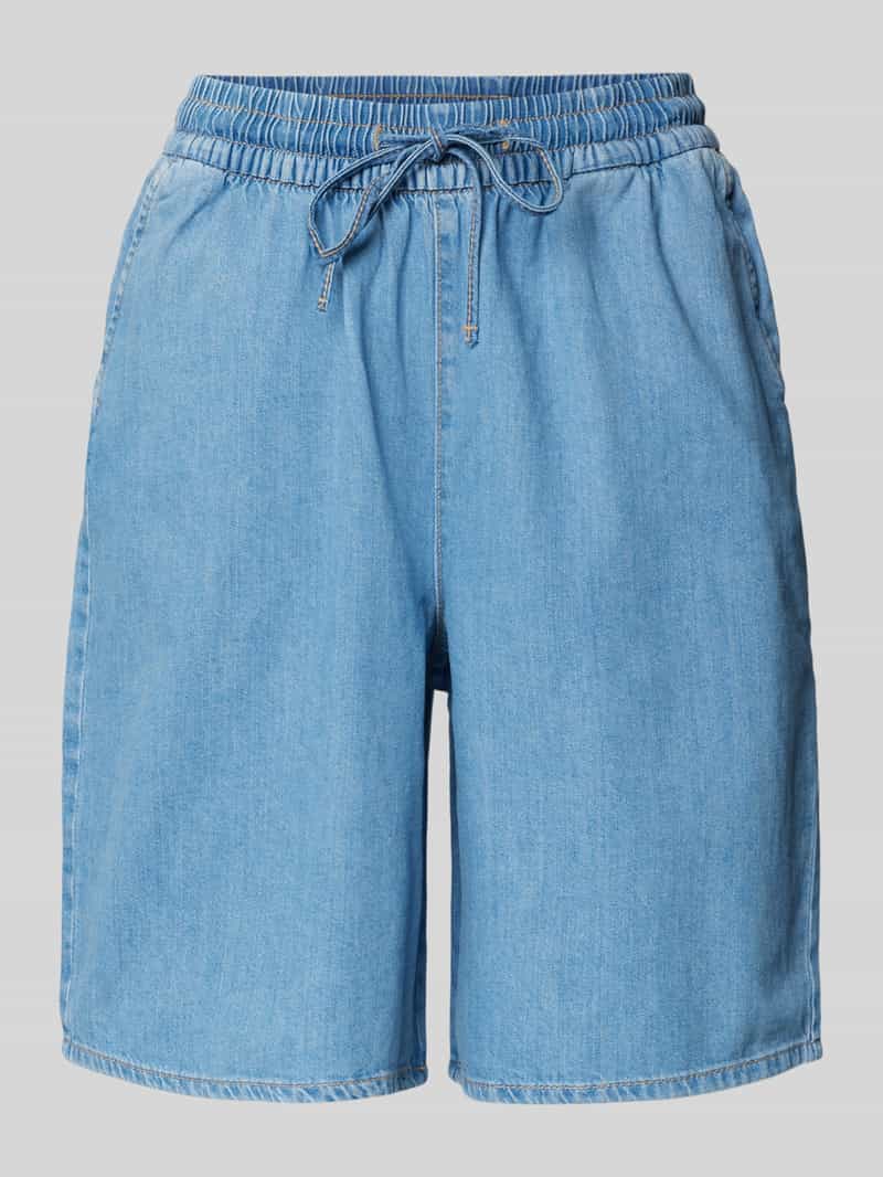 Tom Tailor Denim Relaxed fit korte jeans van puur katoen