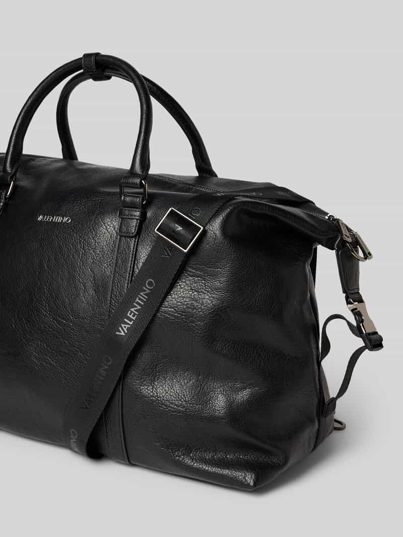 VALENTINO BAGS Weekendtas in leerlook met logo-applicatie model 'Infinity'