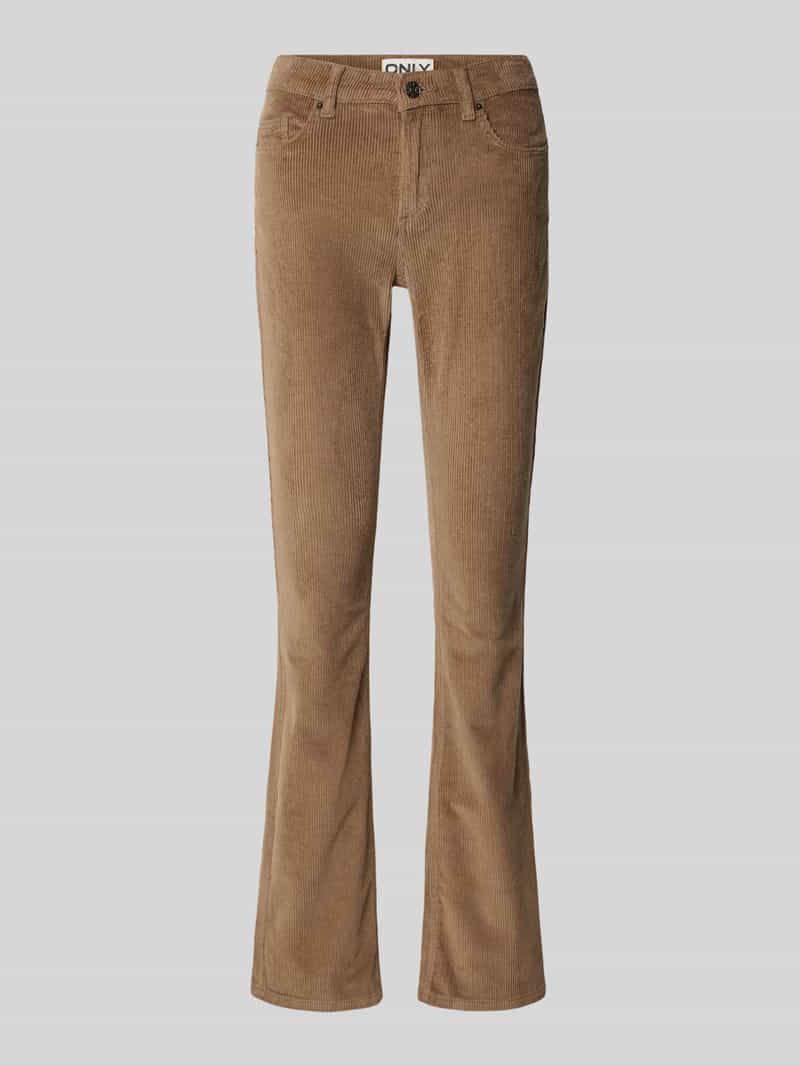 Only Flared corduroy broek van katoenmix model 'MARY'