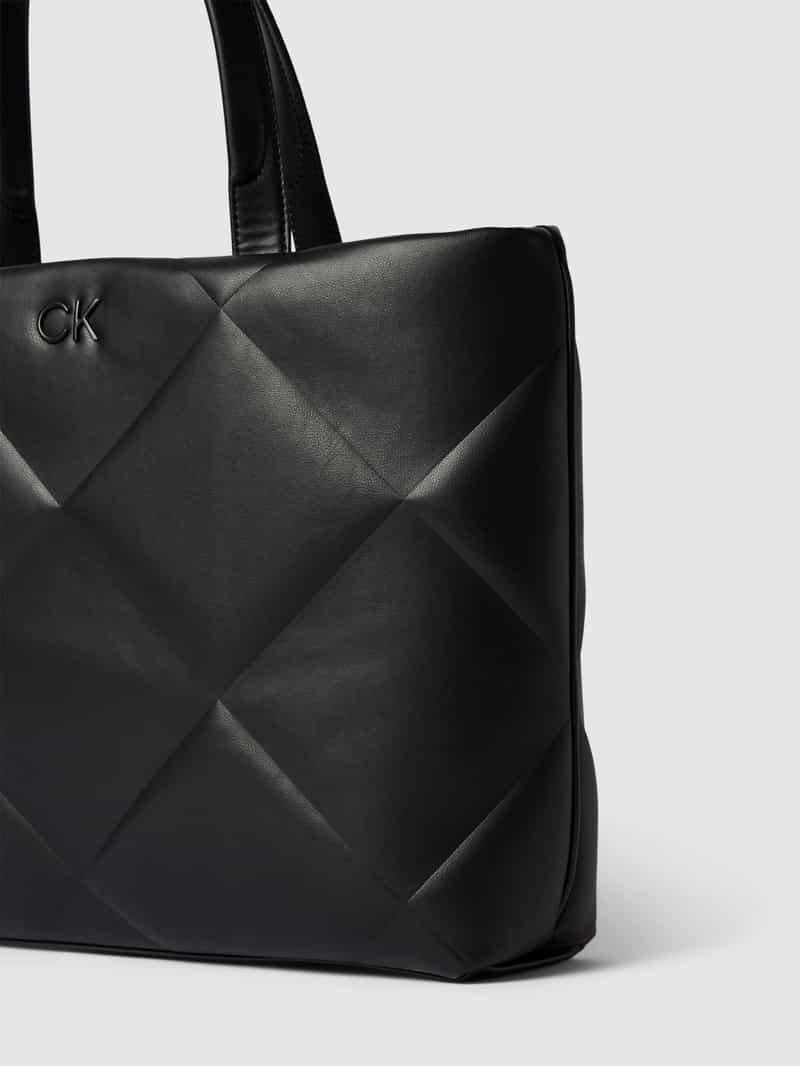 CK Calvin Klein Shopper met structuurmotief