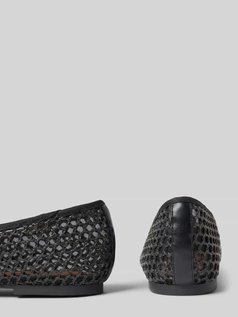 Inuovo Ballerina's met strikdetail