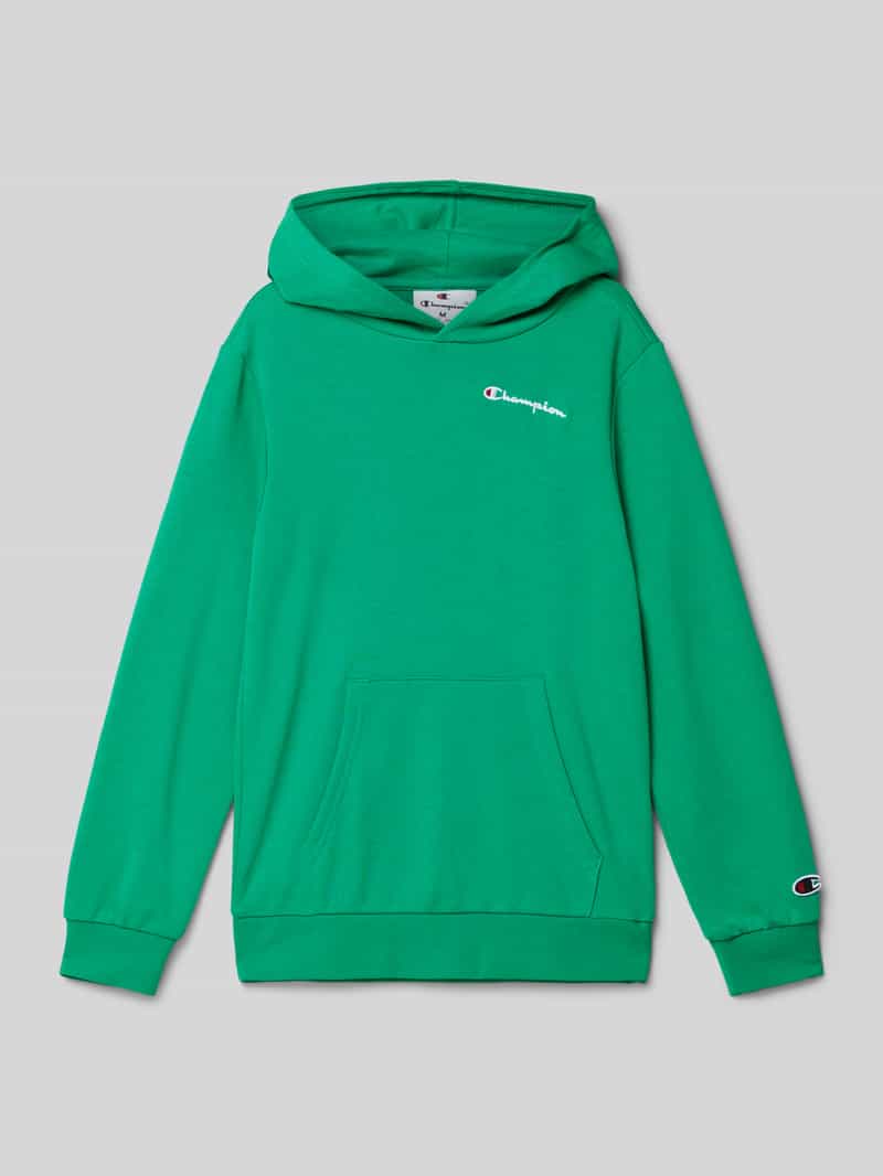 Champion Hoodie met labelstitching