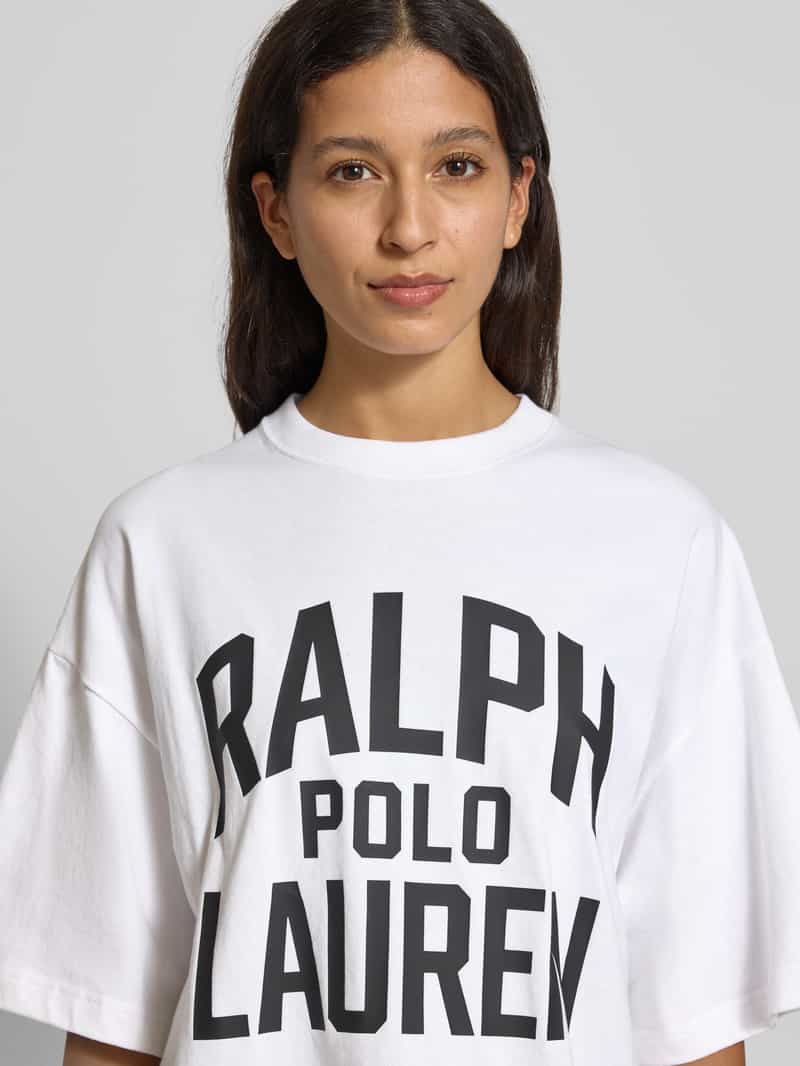 Polo Ralph Lauren Oversized T-shirt met labelprint