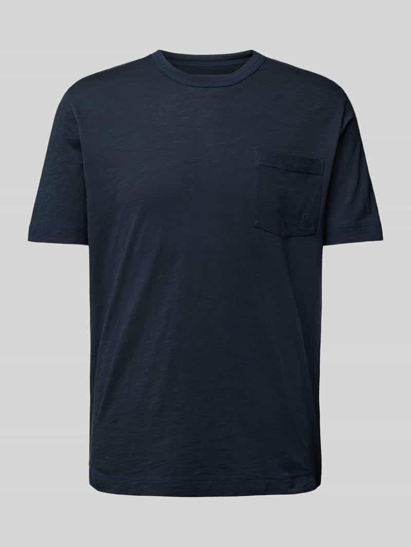 Marc O'Polo Regular fit T-shirt van zachte slubjersey