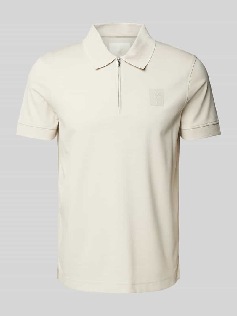 JOOP! Collection Poloshirt met korte ritssluiting, model 'Brizio'