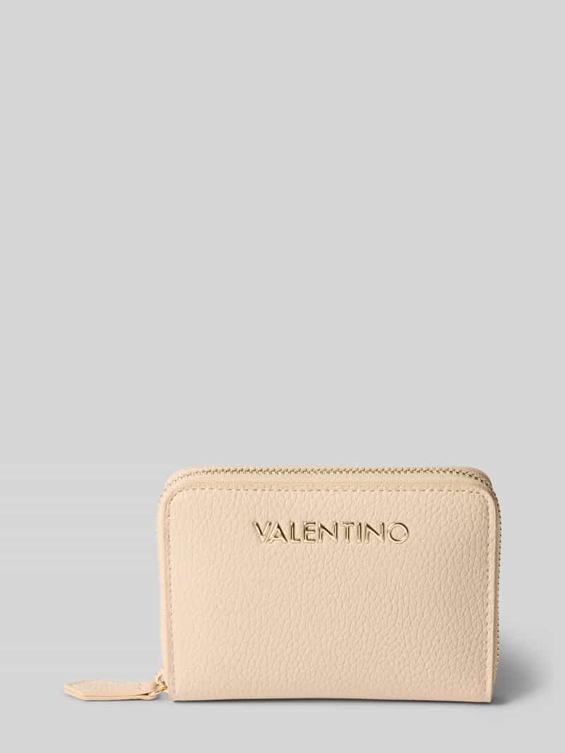 VALENTINO BAGS Portemonnee met labelapplicatie model 'ALEXIA'