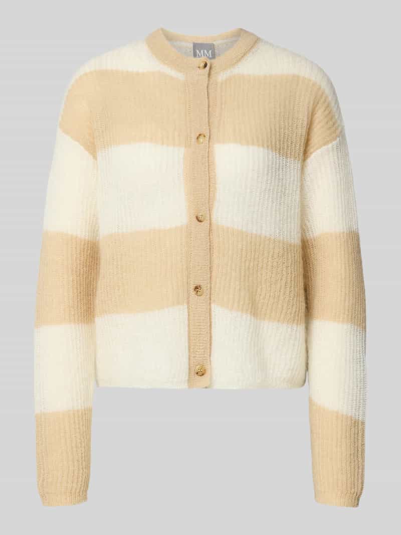 MM by Max Mara Regular fit gebreid jack met wol model 'MALOU'
