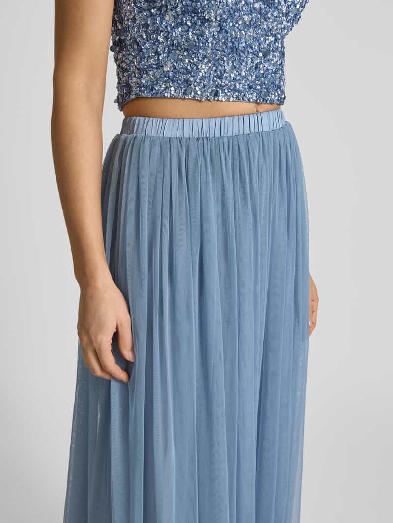 Lace & Beads Maxirok met elastische band