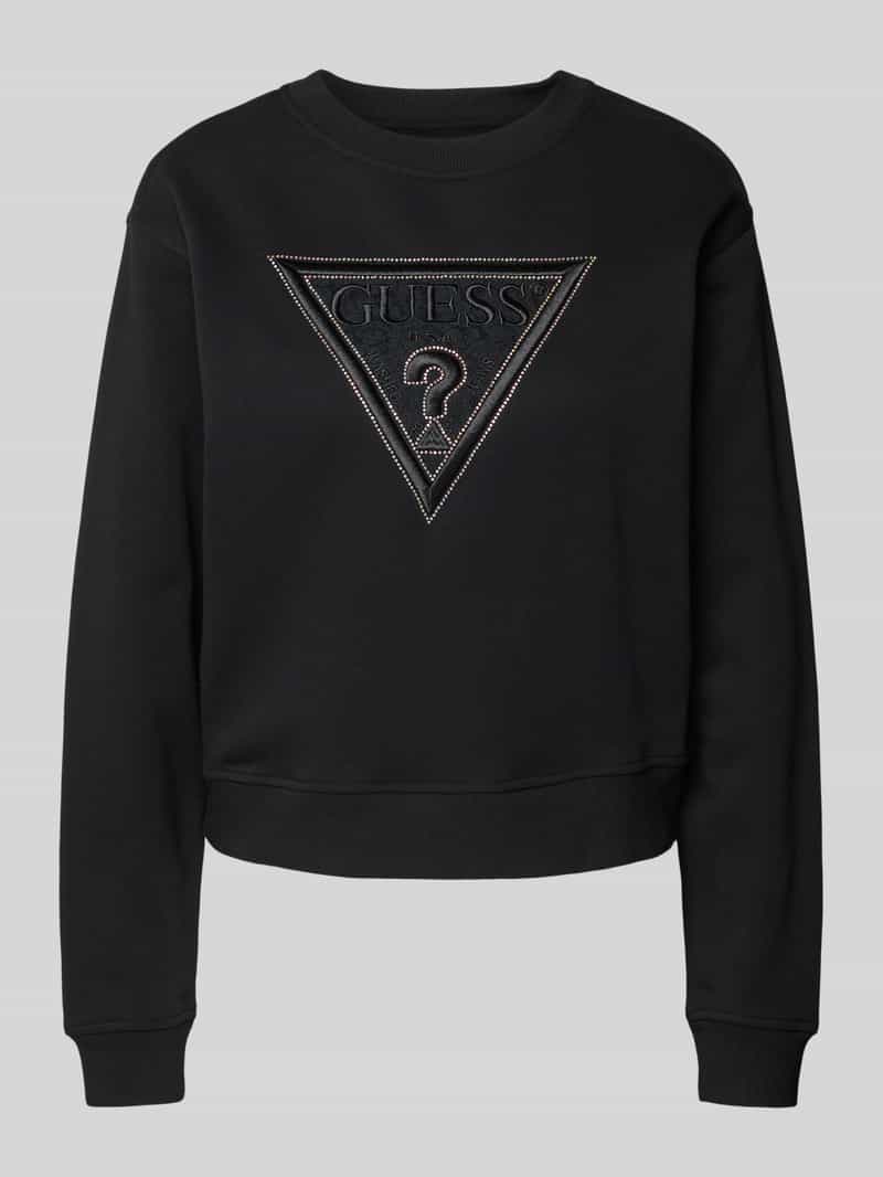 Guess Sweatshirt met labeldetail