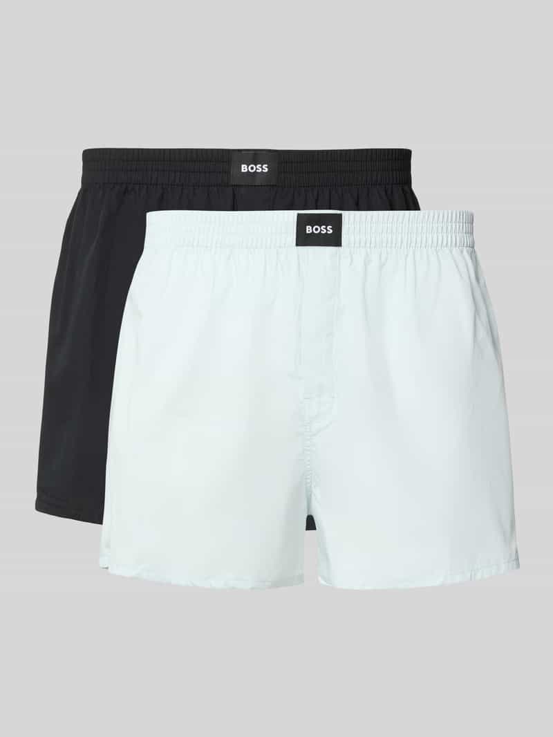 Boss Boxershort van puur katoen in een set van 2 stuks