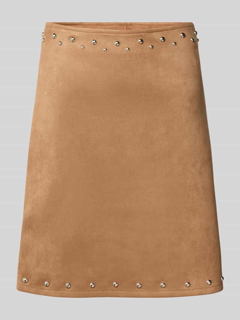 Zero Minirok met strass-steentjes