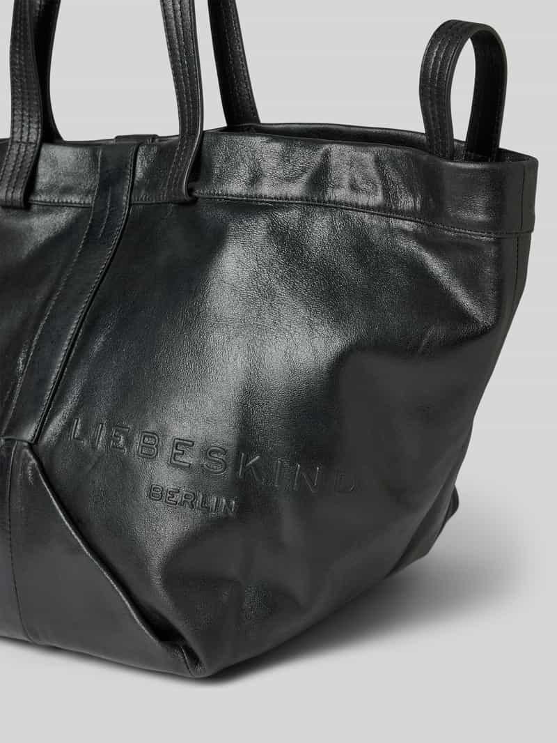 liebeskind berlin Handtas van zuiver leer met labeldetails model 'Elvira'