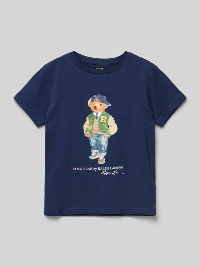 Polo Ralph Lauren Kids Regular fit T-shirt met ronde hals