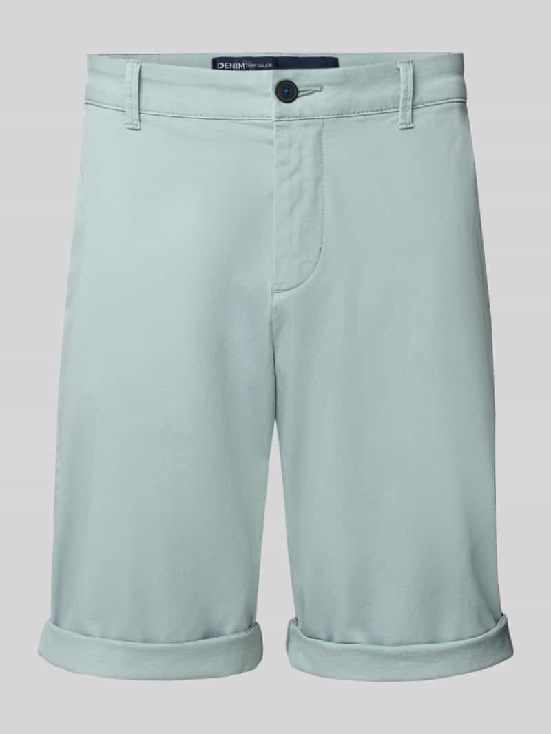Regular fit bermuda's van katoenmix