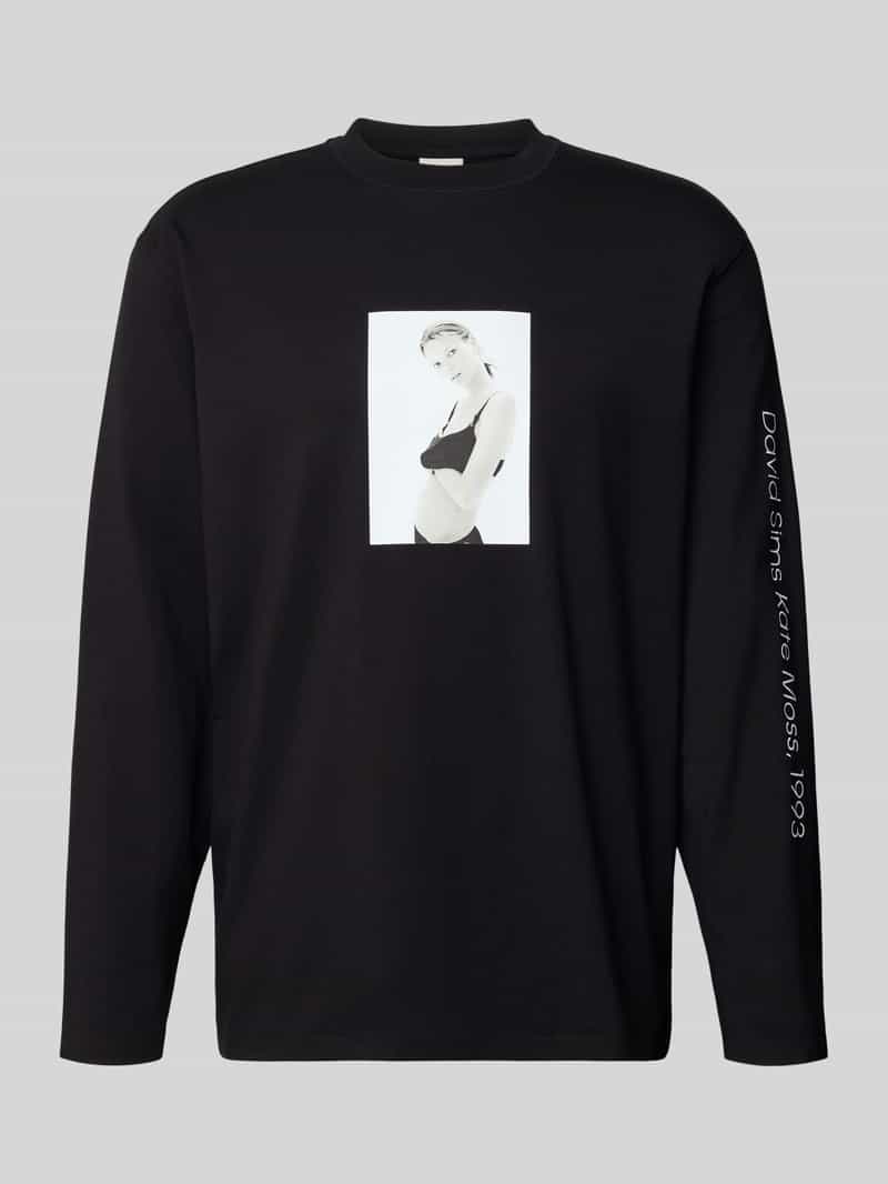 CK Calvin Klein Shirt met lange mouwen en motiefprint