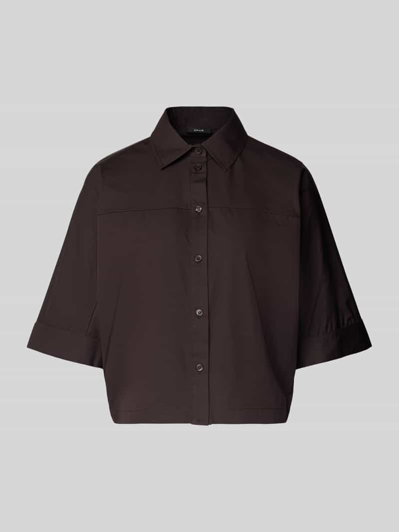 Opus Regular fit overhemdblouse met 1 2-mouwen model 'Freppy'